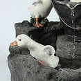 thumbnail image 3 of Nvzi Solar Light Resin Duck Fountain Outdoor, Multicolor, 3 of 4