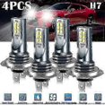 thumbnail image 4 of 4x H7 220w 60000lm 6000k White Led Headlight Bulb Kit for High Low Beam, Super Bright, 4 of 4