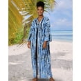 thumbnail image 4 of EDOLYNSA Bathing Suit Cover up kimono for Women Dressy Long Sleeve Beach Coverups Summer Outfit, 4 of 7