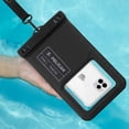 thumbnail image 4 of Pelican Marine IP68 Floating Waterproof Phone Pouch/Case (XL Size) w/Detachable Lanyard - Black, 4 of 6
