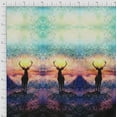 thumbnail image 3 of Soimoi Cotton Duck Fabric Deer Panel Print Fabric by The Yard 42 Inch Wide, 3 of 3