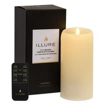 Illure Ivory Wax Pillar 3" x 6"