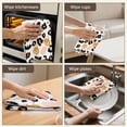 thumbnail image 6 of 2 Pcs Funny Kitchen Towels,Halloween Leopard Print Ghosts Bats and Pumpkins Microfiber Dish Towels,Kitchen Tea Towels,Kitchen Towel Set (18" X 26"), 6 of 7
