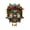 Brown, variant on Alexander Taron 6.5" Engstler Battery-Operated Cuckoo Wall Clock with Music and Chimes