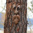 thumbnail image 1 of Tree Face Old Man Tree Trunk Weatherproof Hanging Tree Decoration Decorative Garden, 1 of 5