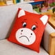 thumbnail image 4 of 17.72 IN/1.48 FT Simulated Cute Pet Animals Pillow Cover Happy Horse Year Mascots Crying Horse Pillow Cover Cute Plushs Zodiacs Horse Pillow, 4 of 6