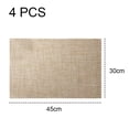 thumbnail image 2 of Manteles individuales para mesa, manteles individuales resistentes al calor para mesa de cocina, manteles individuales de PVC, fáciles de limpiar, 2 of 5