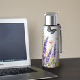 thumbnail image 5 of 20 Oz Butterfly and Flower Coffee Tumbler Double Wall Insulated Stainless Steel Water Bottle | Metal Reusable Thermoses Flask with Cup Cap | Leak & Sweat Proof with Anti-Dust Lid, 5 of 7