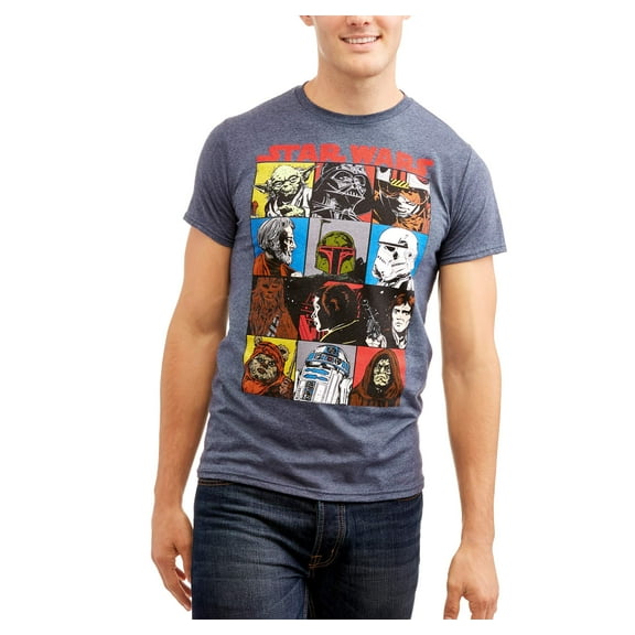 Men's strip graphic tee