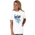 thumbnail image 4 of Great Salt Lake Utah State Pride Men's Graphic T Shirt Tees Brisco Brands M, 4 of 6
