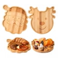 thumbnail image 5 of ACDANC 2026 New Christmas Charcuterie Board,Cheese Wood Board Charcuterie Platter Reindeer Santa Claus Gingerbread Man Wooden Serving Trays for Food Christmas Snack Party Supplies, 5 of 7
