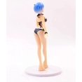 thumbnail image 2 of 22cm Deluxe Version Beautiful Girls Exq :life In A Different World From Zero Rem Bikini Swimsuit Character Gift Pvc, 2 of 5