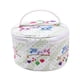 thumbnail image 1 of Caja de estuche de belleza organizador de cosméticos redondo de PU con impresión de dibujos animados de moda bolsa de maquillaje (búho A), 1 of 2