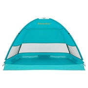 Alvantor Pop Up 79" x 47" Beach Tent, Teal