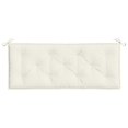 thumbnail image 4 of Cojín para banco de jardín VidaXL, poliéster melange, crema, 120 x 50 x 7 cm, 4 of 8