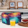 thumbnail image 6 of Lsque Hawaiian Island Dolphin Print 4 Slice Toaster Cover , Kitchen Appliance Dustproof Protector , Toaster Protector Dustproof Kitchen Appliance Cover, 6 of 7
