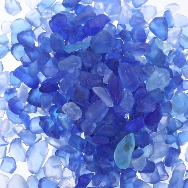 FELTECHELECTR 1Jgo Gravilla Azul Para Pecera Resistente Sin Decoloración Para De Acuarios