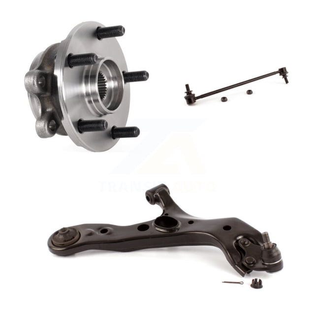 Transit Auto Ensemble de Roulement de Moyeu avant Droit Bras de Commande Inférieur avec Rotule et Barre de Oscillation Kit de Stabilisation pour Voiture Lexus NX200t NX300 NX300h K7T-101599