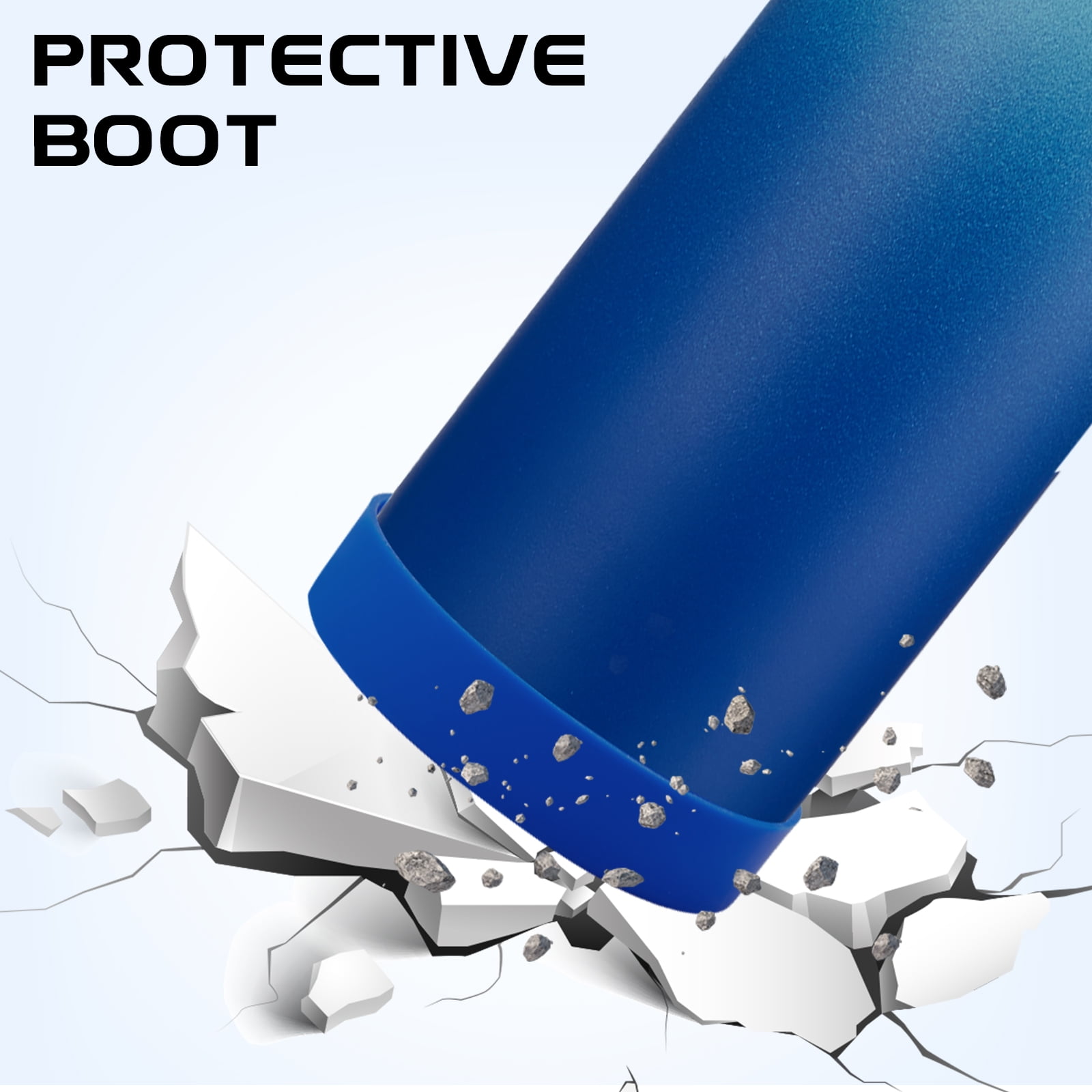 OOICO Insulated Water Bottle with Straw - Auto Spout Lids, 40OZ Water Bottle Stainless Steel for Gym Sport Work Travel, Vacuum Flask with Carrying Strap Bag