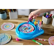 Crayola Spin & Spiral Art Station, Spin Art Machine, Arts & Crafts for Kids, Creative Toys & Gifts, Ages 6, 7, 8, 9