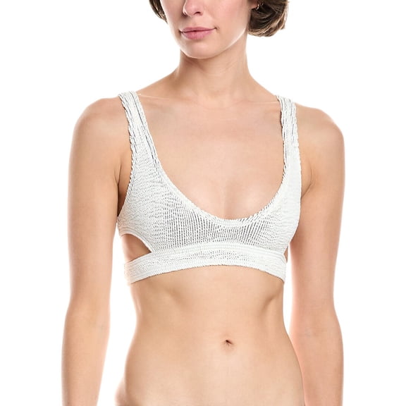 bond-eye swim womens  Nino Crop Bikini Top, os, Brown