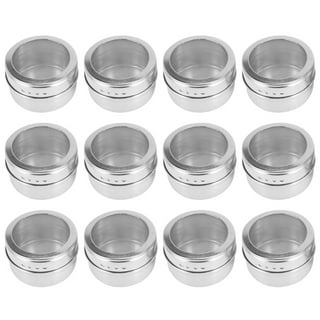 Spice Jar Set,2.5Oz 20 Piece Glass 2 X 2 X 2.36 Inches, Clear