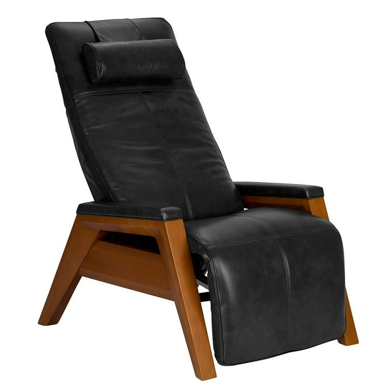 Human Touch Gravis Zero Gravity Chair Beech Base and Black Pad