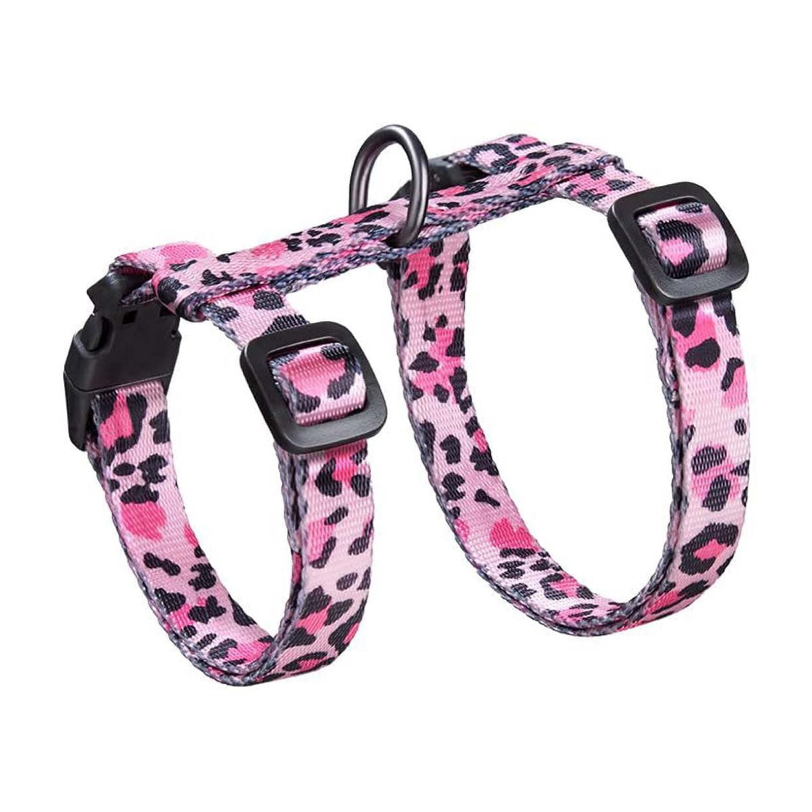Dsscvnef Cat Leash Break Adjustable Cat Leash Walking Cat Leash I Shaped Vest Type Pet Chest Strap Ring Large Ruff Wear Leash Sunset