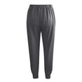 thumbnail image 3 of Women's Jogging Pants With Drawstring Pockets Are Suitable For Women's Casual Exercise And Jogging Women Casual Pants plus Size Long Women High Waist Pants Casual Trouser Pants for Women Business, 3 of 4