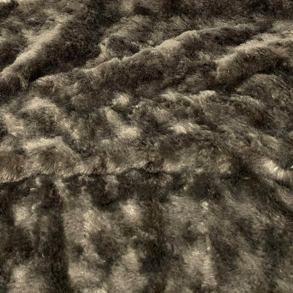 Chocolate Brown Soft Lustrous Rosebud Fur