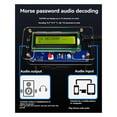 thumbnail image 2 of CW Decoder Morse Code Reader Kit Morse Code Decoder Components DIY Electronic Component Kit, 2 of 8