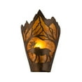 thumbnail image 2 of Meyda Tiffany 161606 Moose 12" Tall Wall Sconce - Copper, 2 of 6