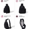 thumbnail image 4 of Mochila Baggallini Medium Sling, ligera y resistente al agua, 4 of 7