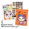 thumbnail image 3 of Spooky Cuties Create-A-Face Sticker Face Book for Kids, Halloween Activity Book with Stickers, 3 of 8