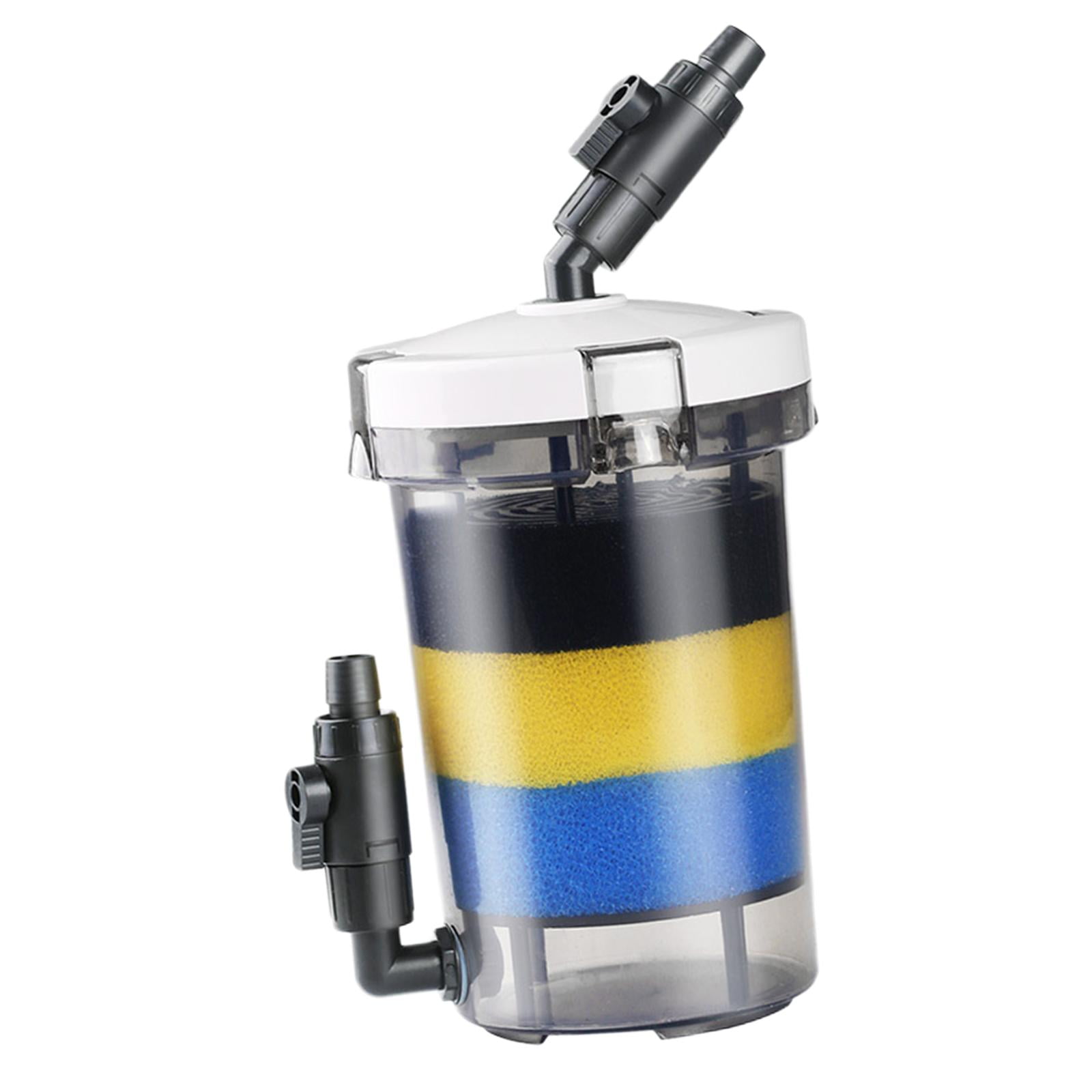 TOOYFUL Turtle Tank Aquarium Clear Internal Wall Mounted Silent Saltwater Freshwater System Filtration Tank 18.5x33x16cm