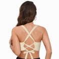 thumbnail image 4 of UAYOTSE Swimwear for Women Plus Size Going Out Lace Tie Back Tops Underwire Full Coverage Bikini Top Push Up Swim Crop Top,Sizes L, 4 of 9