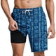 thumbnail image 2 of Ceisia Men's Tiki Totem Tribal Print Beach Shorts with Quick Dry Stretch Fabric and Anti-Exposure Liner Multicolor S Gifts, 2 of 8