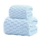 thumbnail image 1 of Toalla de baño grande de microfibra, muy absorbente, de secado rápido, adecuada para gimnasios, spas, viajes y uso en el baño. Diseño texturizado colorido. Toalla de baño ligera y suave., 1 of 3