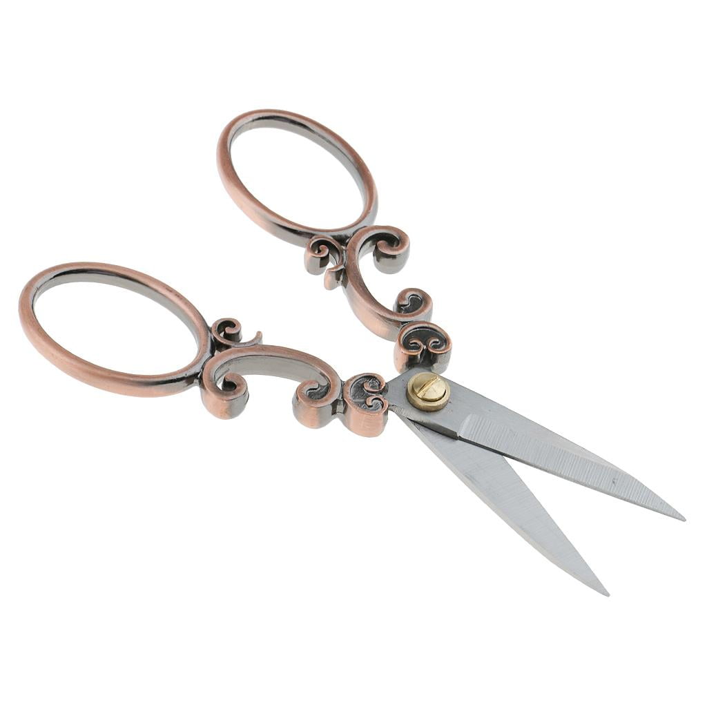 S SERENABLE 2x Stainless Steel Scissors Tailor Scissors Fabric Scissors Scissors Sewing Scissors Craft Scissors Embroidery Scissors