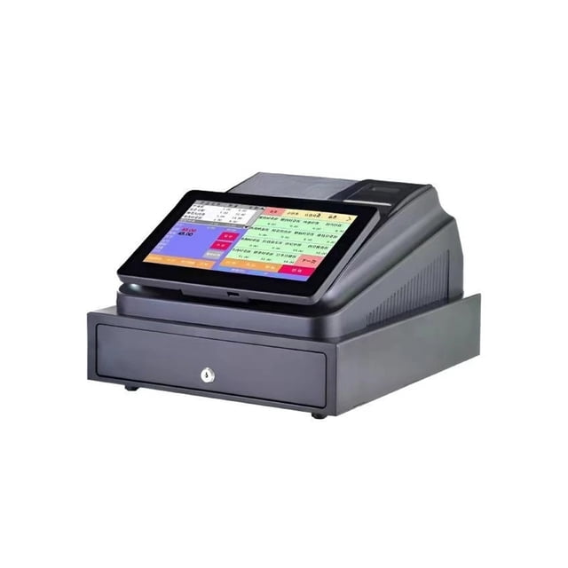 All-in-One Touch Screen POS Cash Register - Multilingual with Built-in Printer ,Easy to Operate