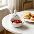 thumbnail image 5 of Ceramic Animal Dipping Bowl | Small Snack Bowls for Sauces, Candy & Fruit | Food Prep & Serving Dishes for Kitchen, Dining & Parties | Porcelain Mini Bowls for Appetizers, Ice Cream & Desserts | 1pc, 5 of 6
