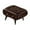 Brun, variante sur Luzkey Tabouret Repose-Pieds pour Changer de Chaussures Tabouret Confortable Pratique Siège Rembourré Repose-Pieds Repose-Pieds pour Maison Chevet Entrée Appartement Chambre Vert