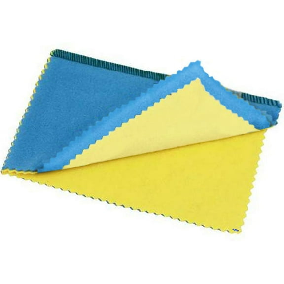 Polishing Cloth 6" X 7" Removes Tarnish Jewelry Gold, Silver Brilliant cleaning