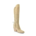 thumbnail image 6 of Lucky Brand Mekinna Women's Boots Dark Natural Size 7.5 M, 6 of 8