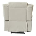 thumbnail image 3 of Hybition Power Recliner Chair Fabric Living Room Chair Beige, 3 of 9