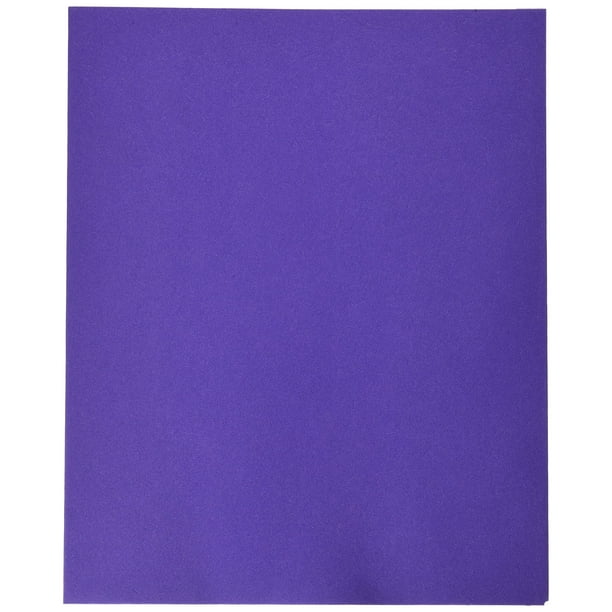 Carpetas Oxford De Dos Bolsillos, Color Morado, Tamaño Carta, 10 Por Paquete (57583)