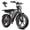 R002-S-25AH-Black, variant on TST Electric Bike for Adults, 750W Peak 1500W Motor, 20"x4" Fat Tire, E Mountain Bike, 48V/15AH UL2849