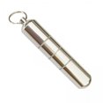 thumbnail image 1 of 2-6 Botella de píldoras de bachilla de primeros auxilios de aluminio Supervivencia para emergencia de viaje 3 piezas, 1 of 8