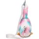 thumbnail image 5 of Lindo bolso bandolera de pato de felpa, monedero Kawaii de animales, bolso de hombro de felpa suave, bolso cruzado de dibujos animados para niñas y mujeres (colorido), 5 of 5