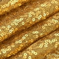 thumbnail image 3 of Dark Champagne Table Runner 108" x 12", Long Shining Sequin Table Runner, 3 of 4